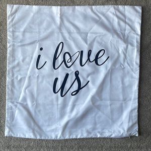 Engagement Square Pillow Case